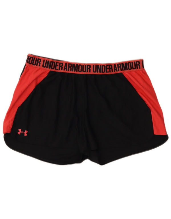 Damskie spodenki sportowe Under Armour Heat Gear UK 18 XL w kolorze czarnym