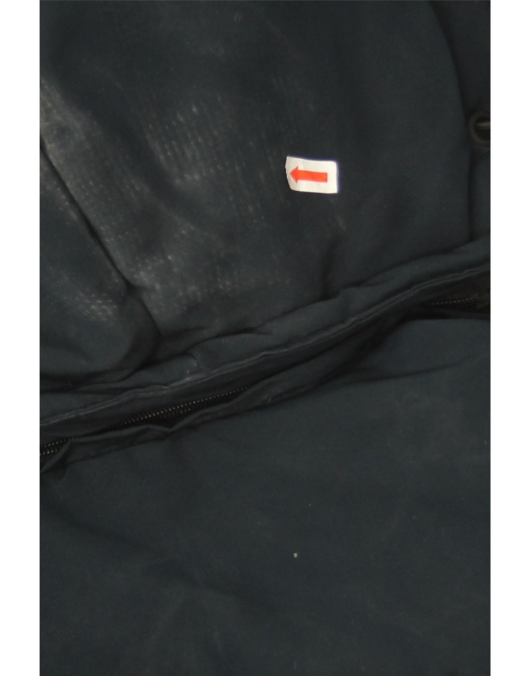 Damska kurtka oversize z kapturem i wyściełaną Superdry UK 8, mała, granatowa