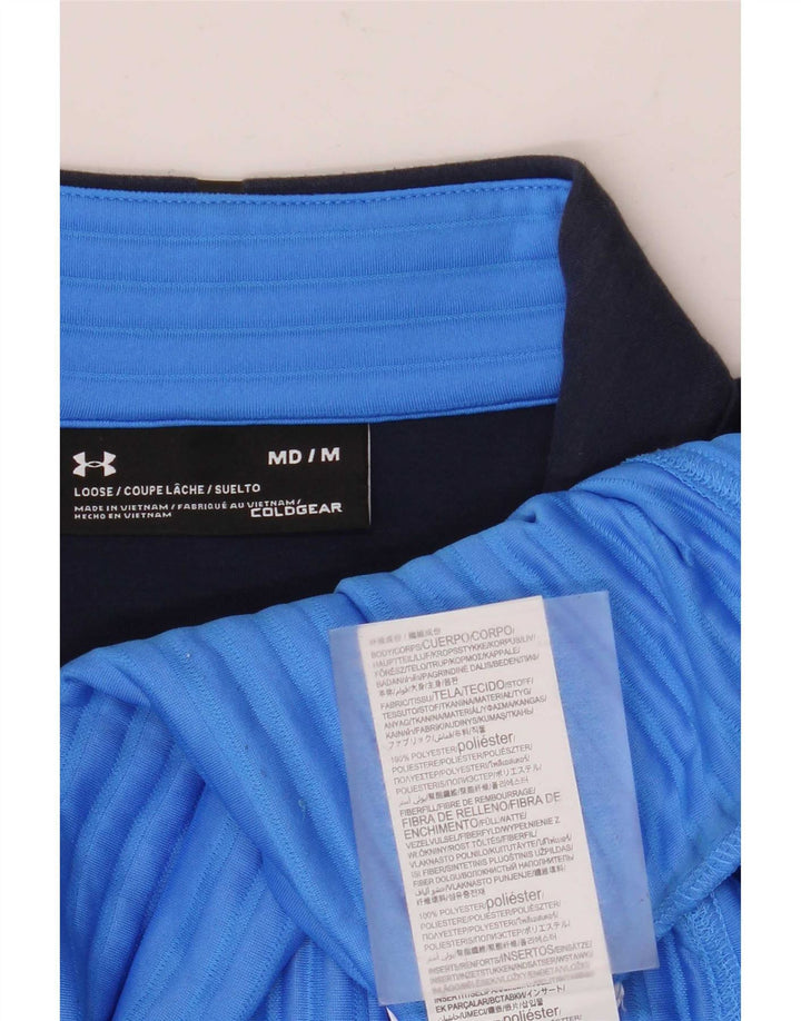 Męski dres Under Armour Cold Gear z pulowerem w kolorze średnioniebieskim