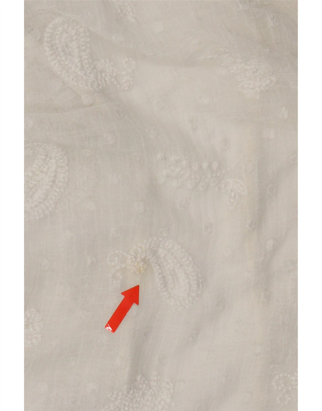Damska prześwitująca sukienka maxi Zara UK 8 Small White Paisley Poliester