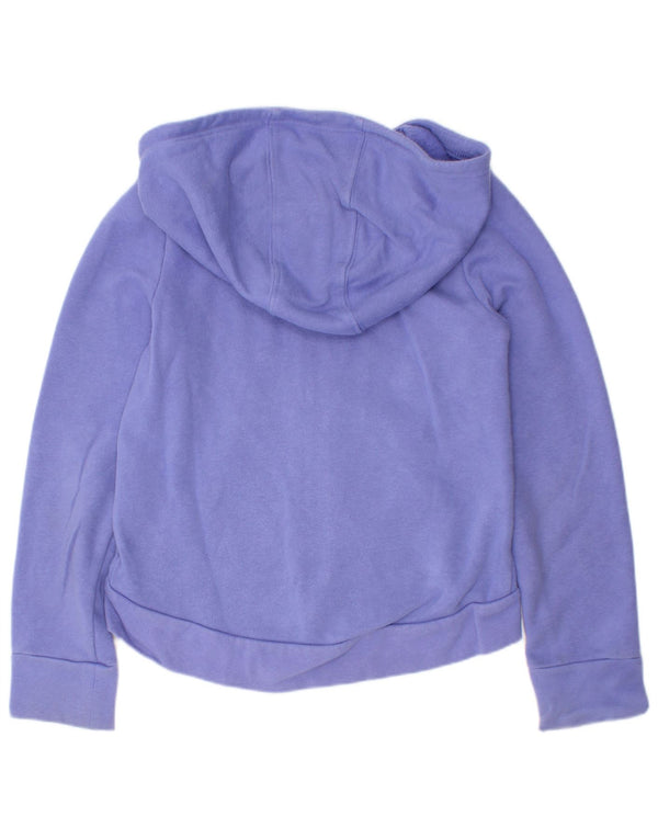 Dziewczęcy sweter z kapturem i zamkiem Under Armour 6-7 lat XS, fioletowa bawełna