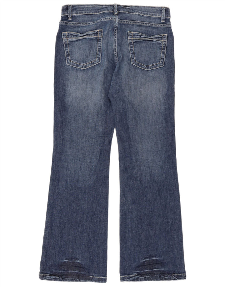 Marks & Spencer Damskie jeansy Bootcut UK 12 Medium W33 L30 Niebieska bawełna