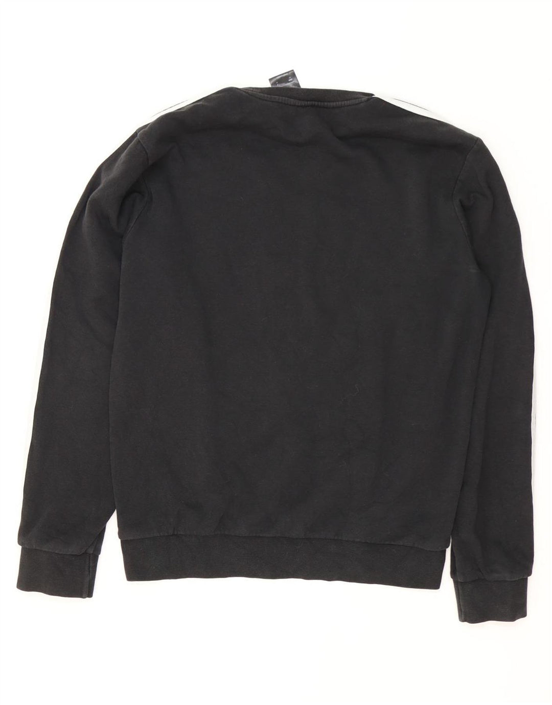 Adidas Męska bluza z grafiką, mała, czarna, bawełniana