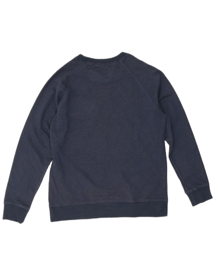 Męska bluza z grafiką CHAMPION, średnia, granatowa, bawełniana