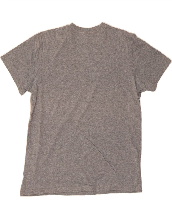 PUMA Mens Graphic T-Shirt Top Large Grey Vintage Puma and Second-Hand Puma from Messina Hembry 