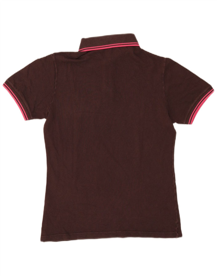 Męska koszulka polo Fred Perry, mała, brązowa, bawełniana