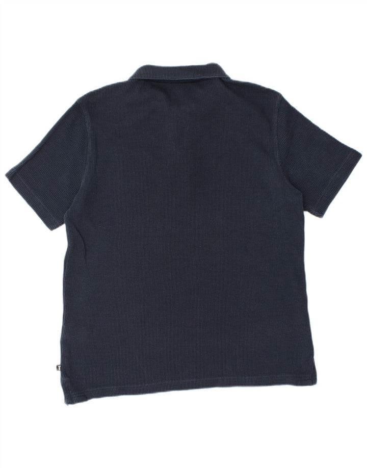 Męska koszulka polo TED BAKER, rozmiar 2, mała, granatowa, bawełniana