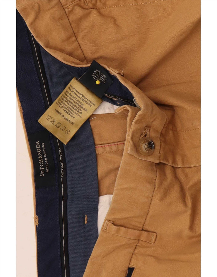 Męskie spodenki Chino Scotch & Soda W33 Średni beż, bawełna