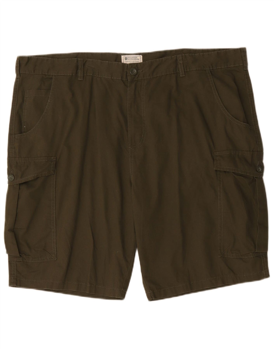 Męskie spodenki cargo Mountain Warehouse W44 2XL, bawełna khaki