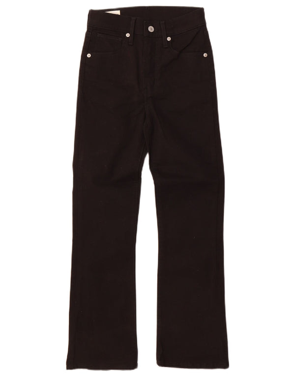 Damskie jeansy Levi's Bootcut W24 L26 Czarna bawełna