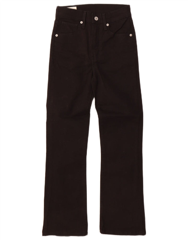 Damskie jeansy Levi's Bootcut W24 L26 Czarna bawełna