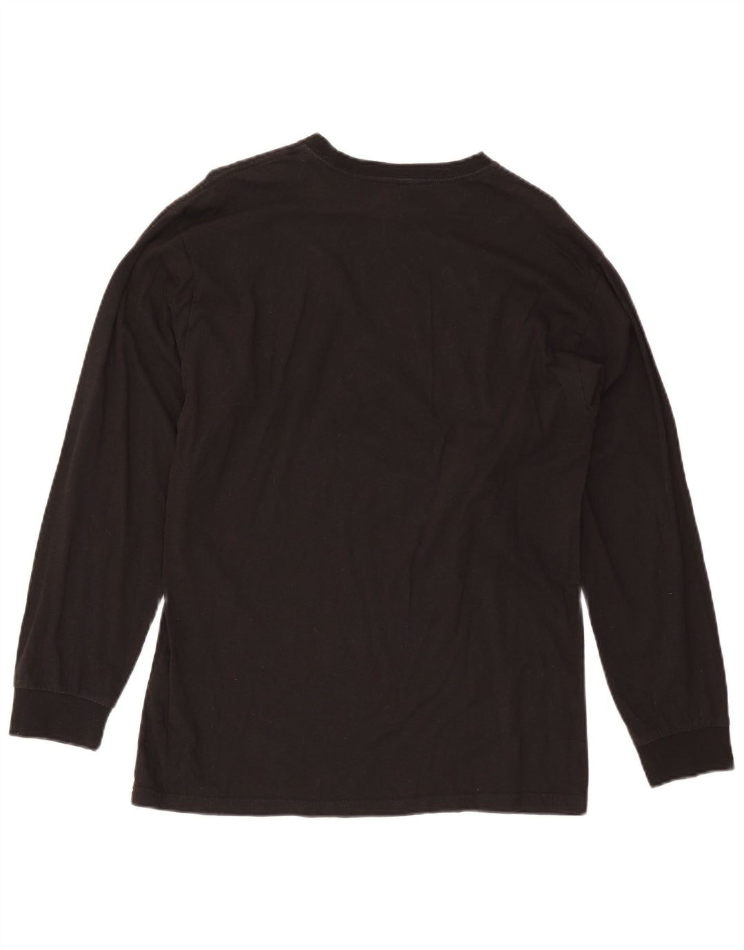 Męski top z grafiką Vans z długim rękawem, duży, czarny, bawełniany