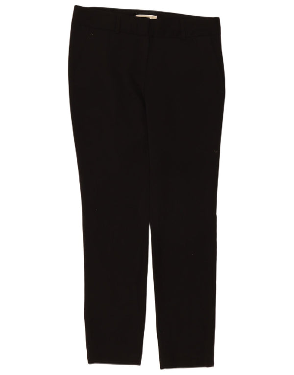 Damskie spodnie typu slim chino Michael Kors US 8 Medium W34 L31 Czarny poliester