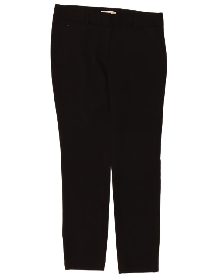 Damskie spodnie typu slim chino Michael Kors US 8 Medium W34 L31 Czarny poliester