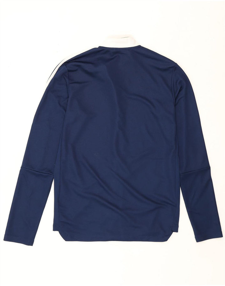 Adidas Męska bluza dresowa Aeroready, średnia granatowa, poliester