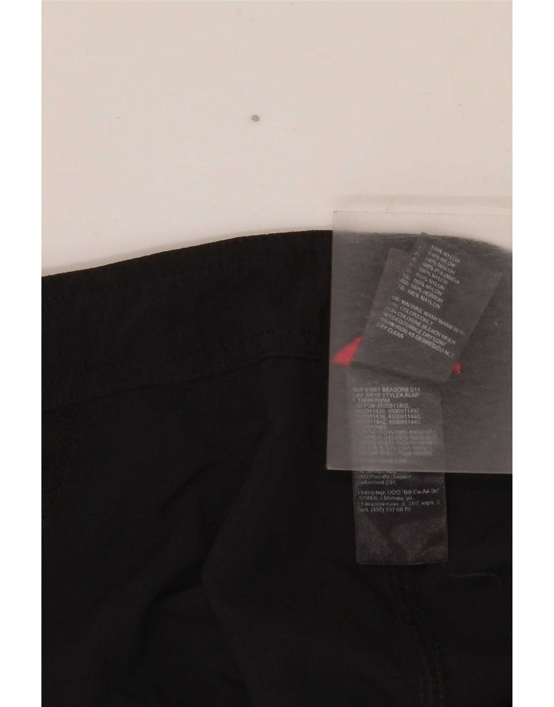 Damskie spodenki cargo The North Face US 12 Large W34 z czarnego nylonu