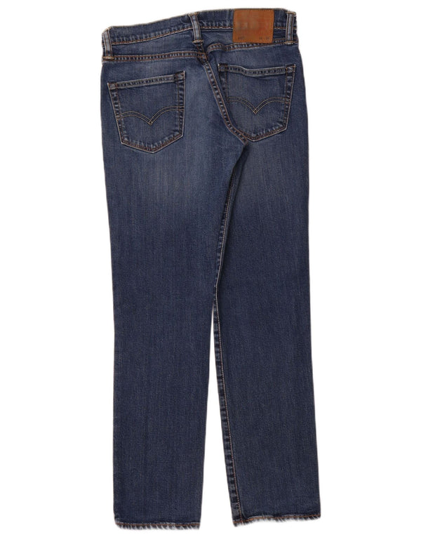 Męskie jeansy Levi's 501 Slim W30 L30 Niebieska bawełna