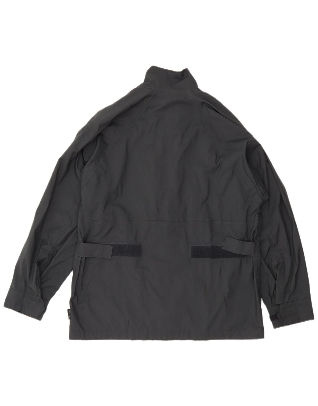 Damska kurtka przeciwdeszczowa Adidas Oversized UK 12 Średni szary poliester