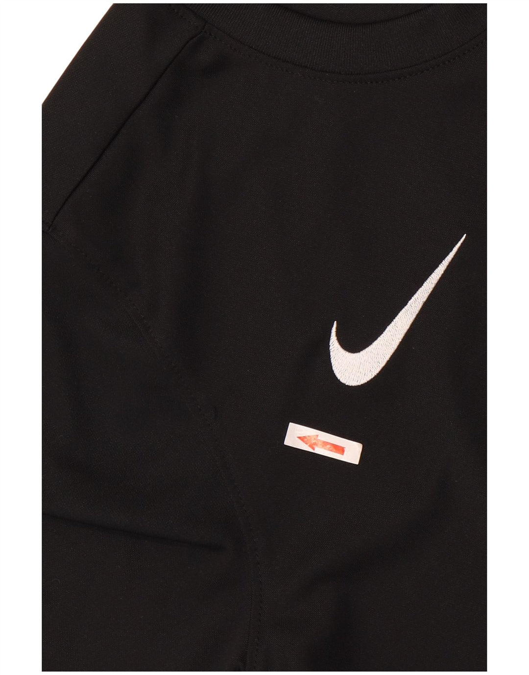 Męski T-shirt Nike Dri Fit Slim Top, mały, czarny poliester