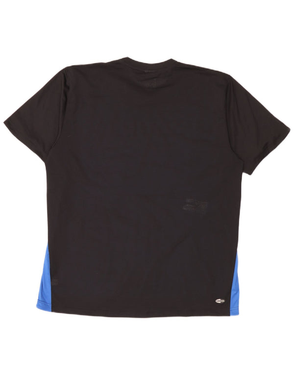 Adidas Męska koszulka Clima 365 Top 2XL Czarny poliester z blokami kolorów