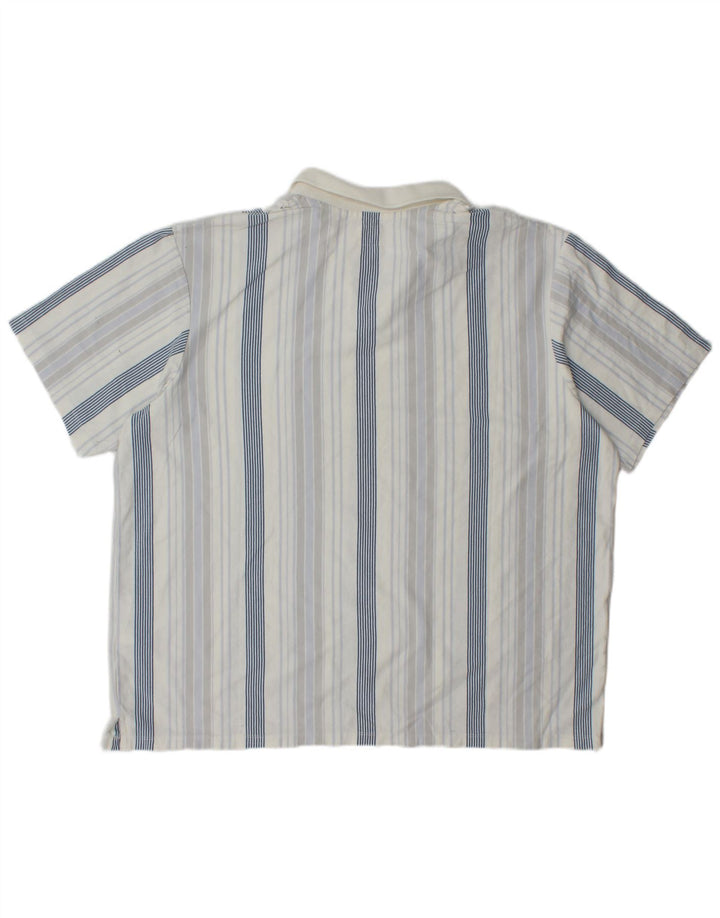 Męska koszulka polo Levi's o swobodnym kroju XL, bawełniana w niebieskie paski