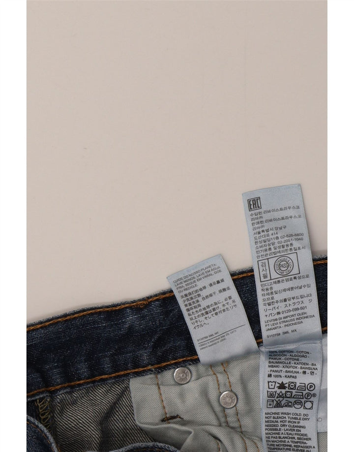 Męskie jeansy Levi's 527 Slim Bootcut W30 L32 Niebieska bawełna