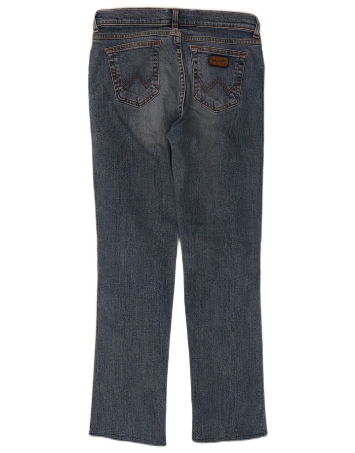 Damskie jeansy Wrangler Straight W30 L28 Niebieskie