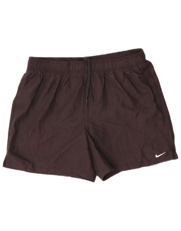 Męskie spodenki sportowe Nike, duże, czarne, poliestrowe