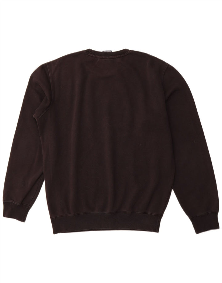 Męska bluza z grafiką CHAMPION, średnia czarna, bawełniana