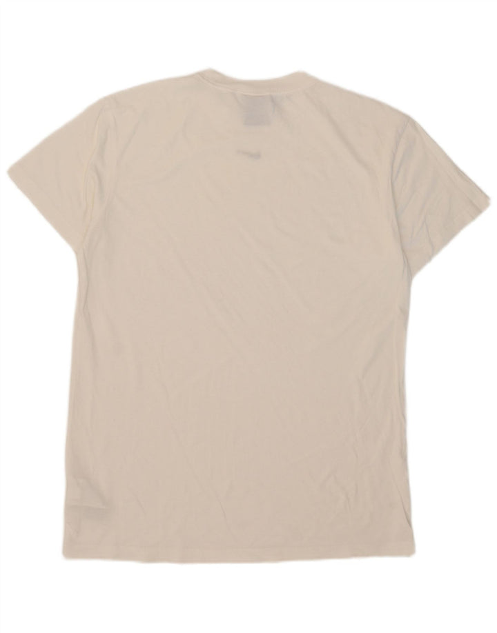 T-shirt męski Nike, średni, biały, bawełniany