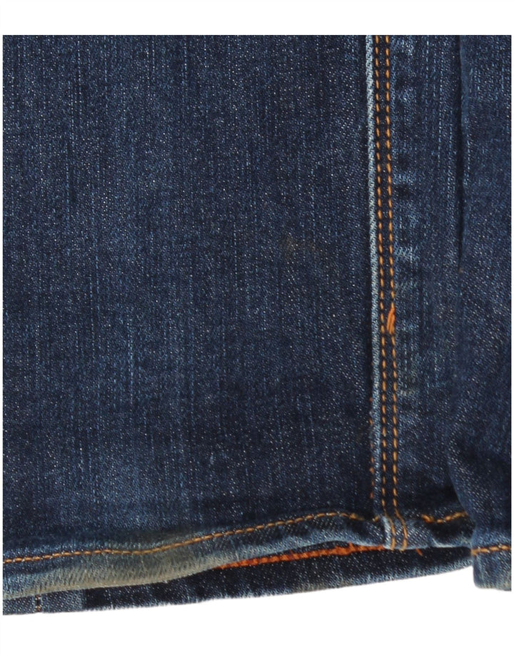 Męskie jeansy Superdry Slim W28 L32 Niebieskie, bawełniane