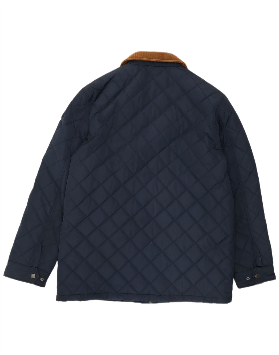 Crew Clothing Męska pikowana kurtka UK 42 XL Granatowy poliester
