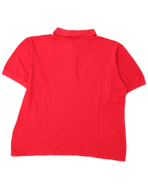 Męska koszulka polo Navigare 2XL, czerwona, bawełniana
