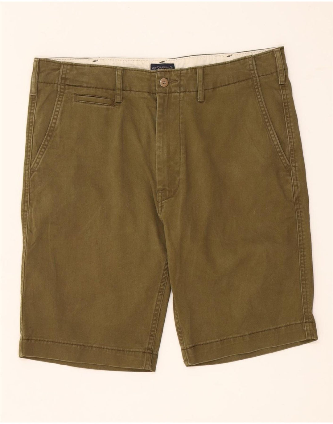 Męskie spodenki chino LEVI'S W33, średnia bawełna khaki