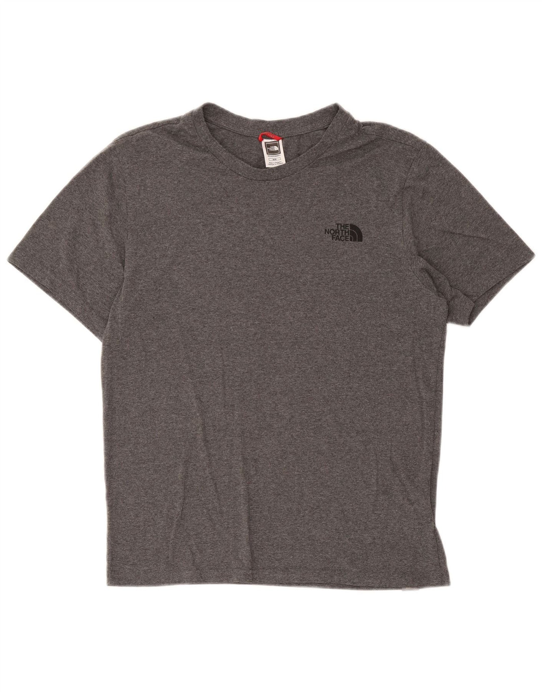 T-shirt męski The North Face, średnioszary, bawełniany w cętki