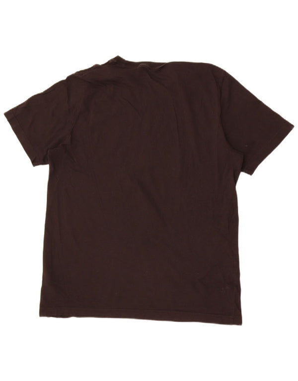 Męska koszulka z grafiką Puma, średnia czarna bawełna