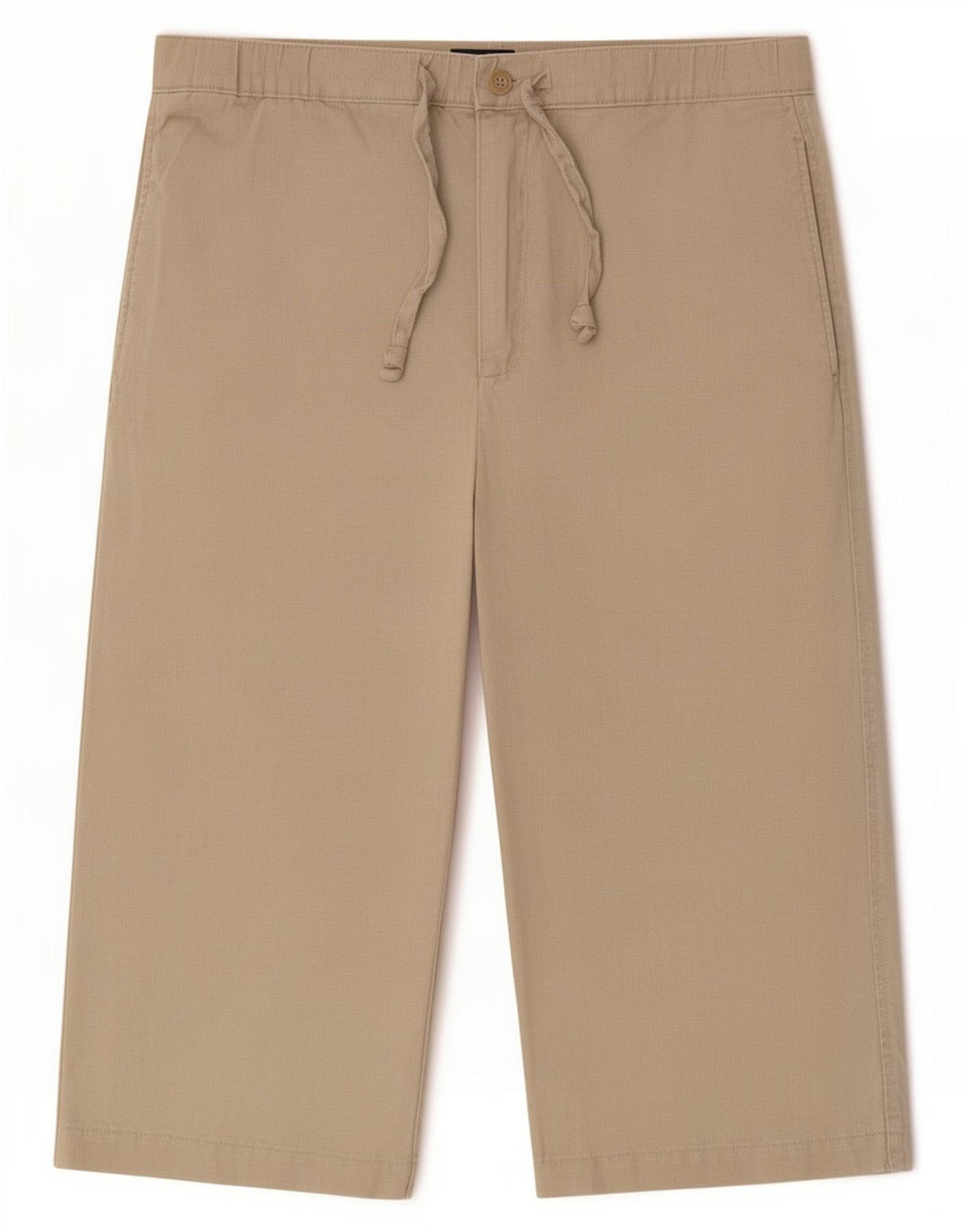 Spodnie męskie Marks & Spencer Blue Harbor Capri W32 Średni beż lniany