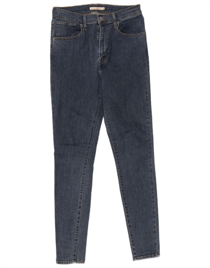 Damskie jeansy LEVI'S Mile High Super Skinny W31 L32 Niebieskie bawełniane