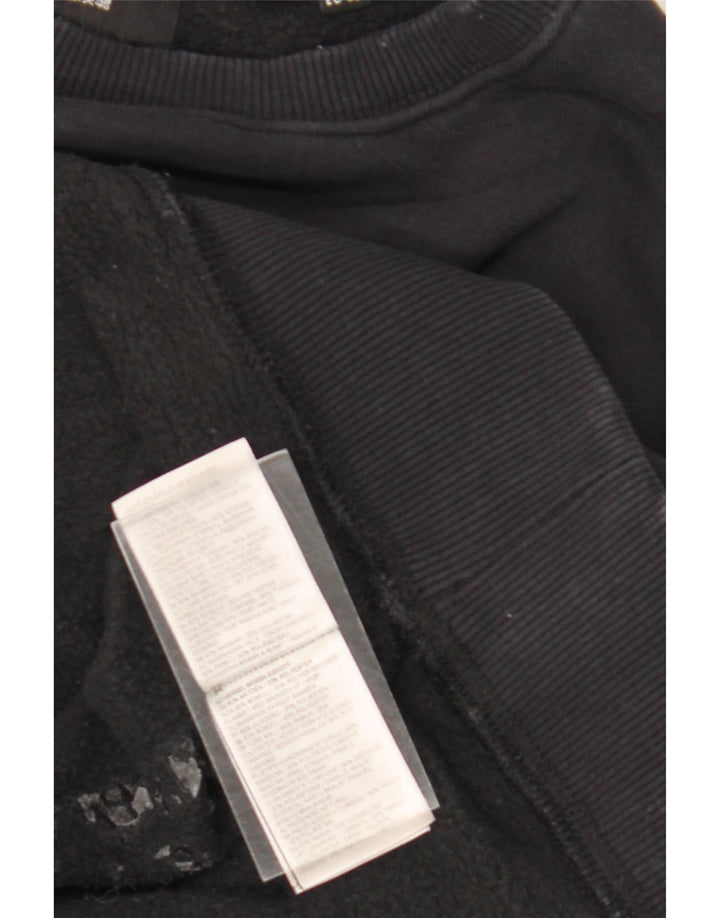 Damski sweter oversize Superdry z grafiką UK 10, mały czarny