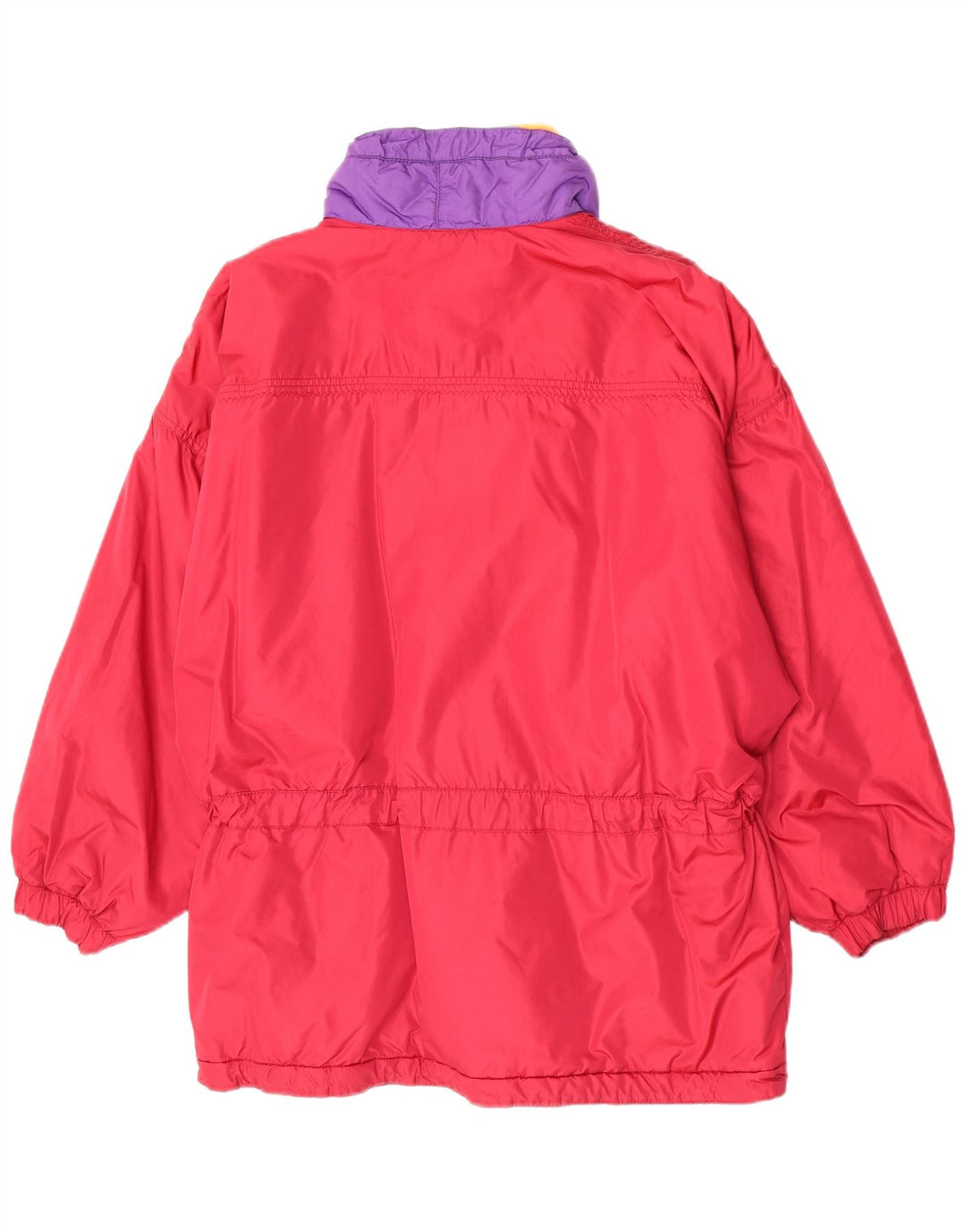 Damska kurtka narciarska oversize w stylu vintage IT 44/46 w kolorze średniej czerwieni