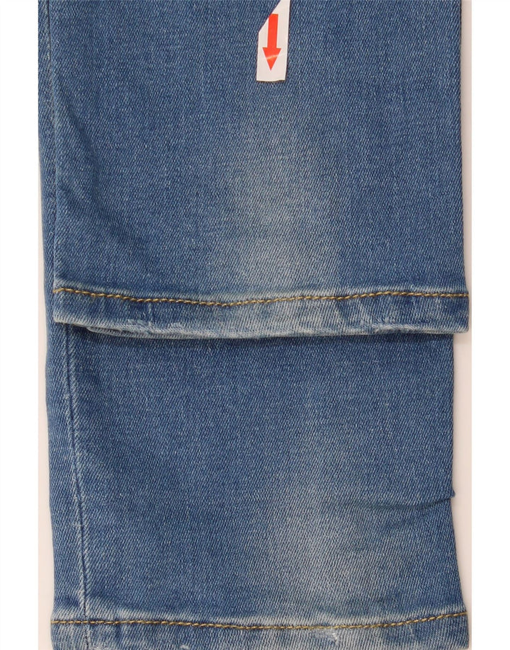 Damskie jeansy slim fit ZARA EU 40 Medium W30 L30 Niebieskie