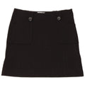 Spódnica mini damska Marella UK 10 Small W34 Czarna wiskoza