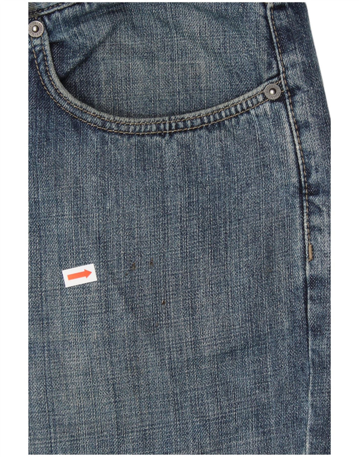 Męskie proste dżinsy TOMMY HILFIGER W38 L30 Niebieska bawełna