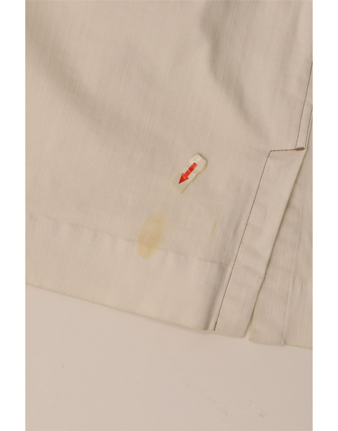 MARLBORO CLASSICS Damska mini spódniczka z wysokim stanem EU 50 3XL W36 Biała bawełna