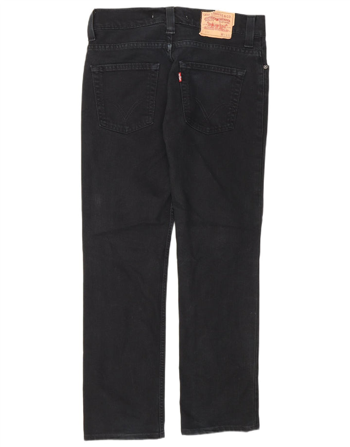 Męskie jeansy Levi's 511 Slim W31 L29 Czarne