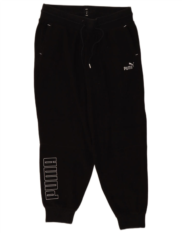 Damskie spodnie dresowe Puma Graphic Joggers XL Czarne poliestrowe Halloween