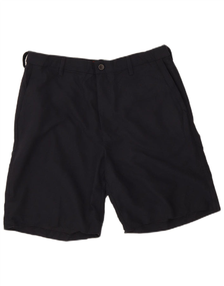 Męskie spodenki Chino Chaps W34, duże, czarne, poliestrowe