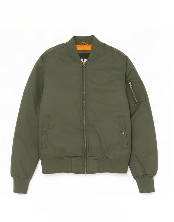 Męska wyściełana kurtka lotnicza Urban Classics UK 36 Small Green Nylon