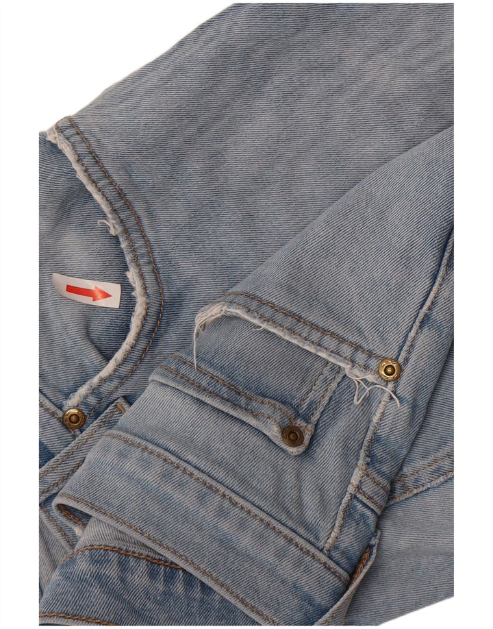 Męskie jeansy Lee Rider Slim W34 L32 Niebieskie bawełniane