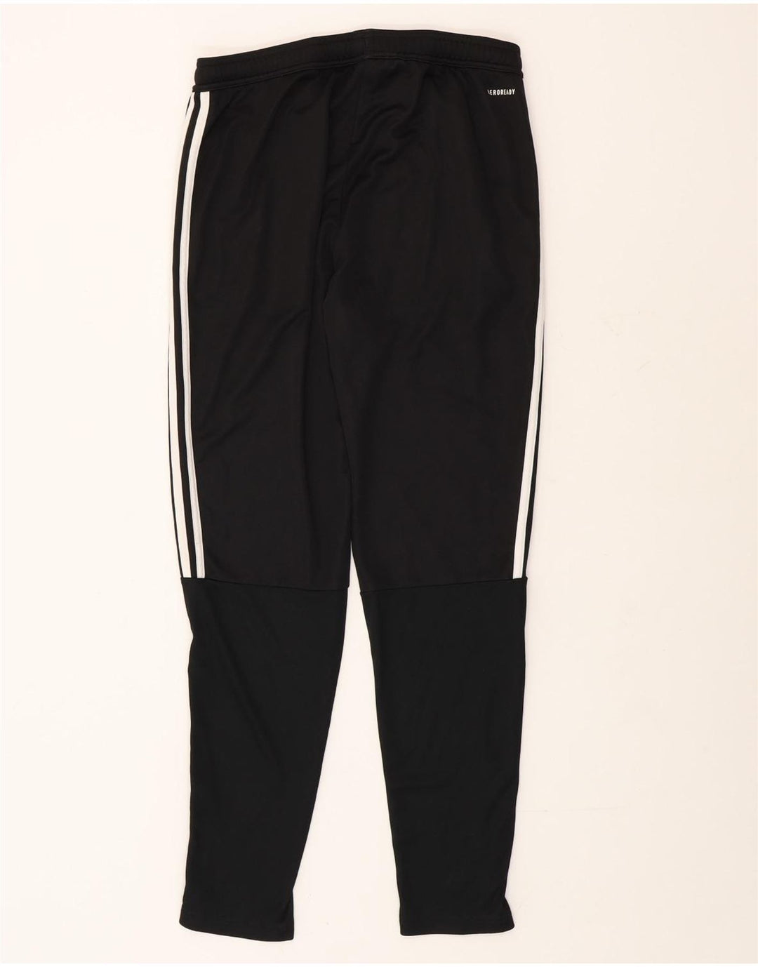 Męskie spodnie dresowe Adidas Aeroready, duże, czarne, poliestrowe